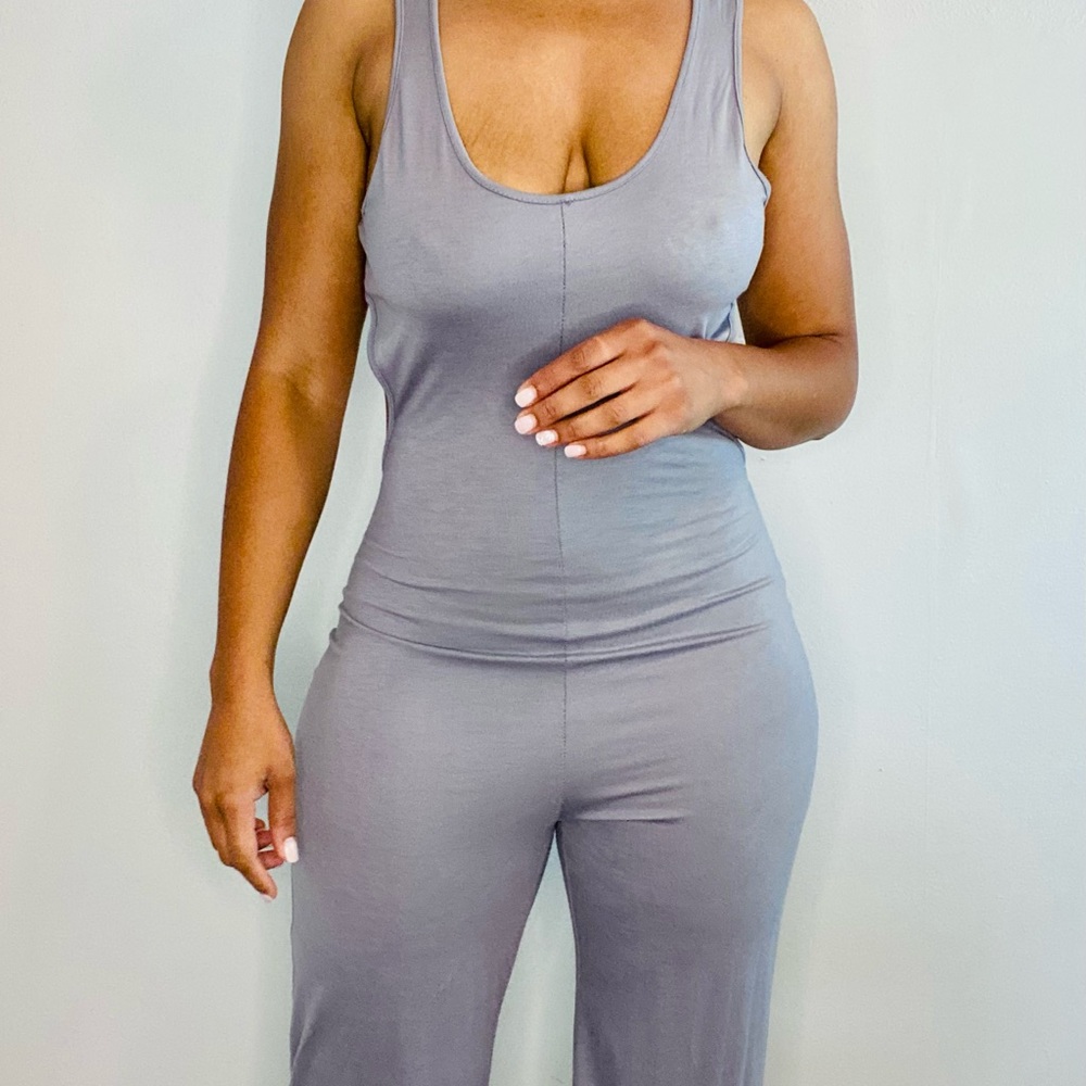 Steel Blue Jumpsuit